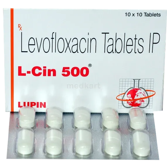 l cin 500mg tablet 10's